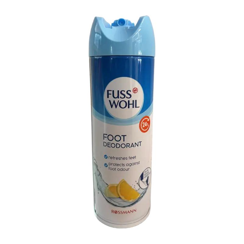 Fusswohl Osvěžující deo sprej na nohy, 200 ml ROSSMANN