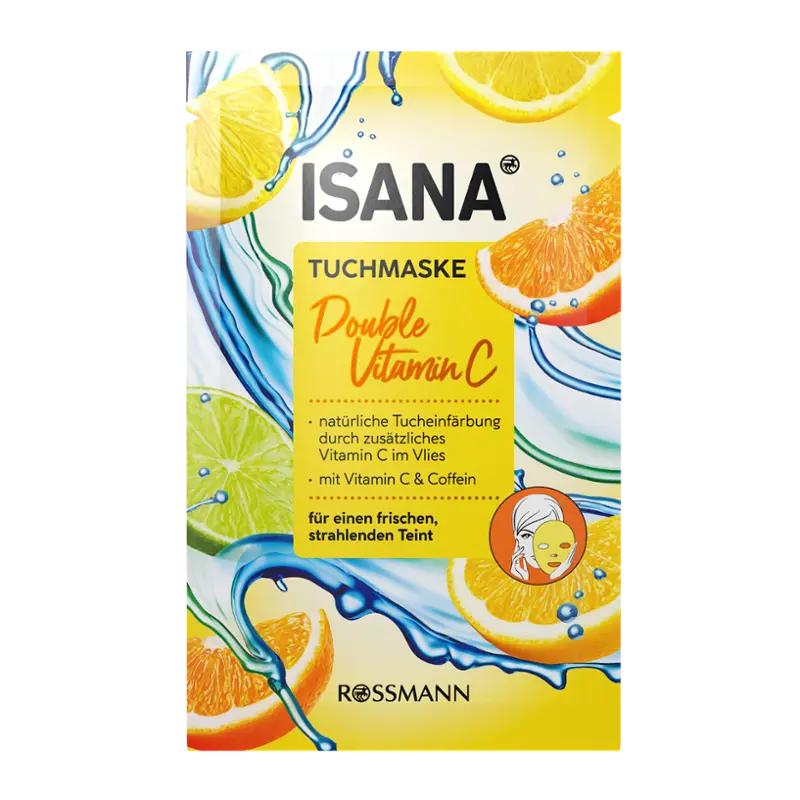 ISANA Pleťová maska Double vitamín C, 1 ks ROSSMANN