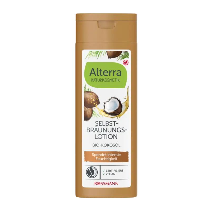 Alterra Naturkosmetik Samoopalovací mléko s BIO kokosovým olejem, 200 ml ROSSMANN