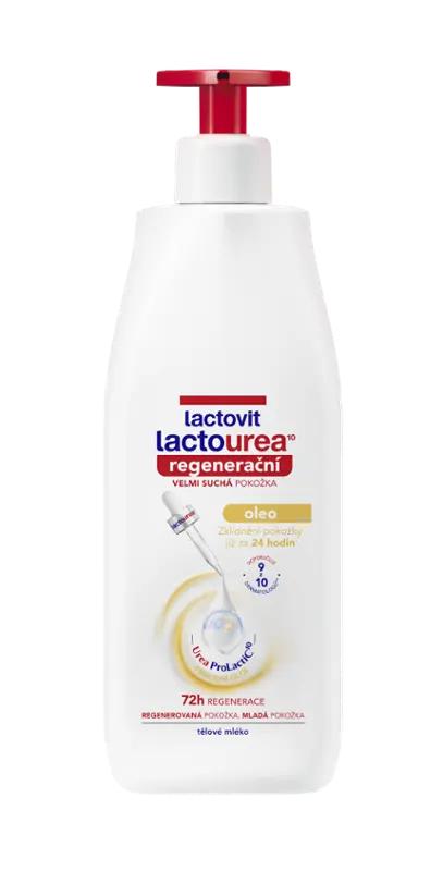 Lactovit Regenerační tělové mléko Lactourea, 400 ml ROSSMANN