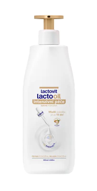 Lactovit Tělové mléko na suchou pokožku Lactooil, 400 ml ROSSMANN