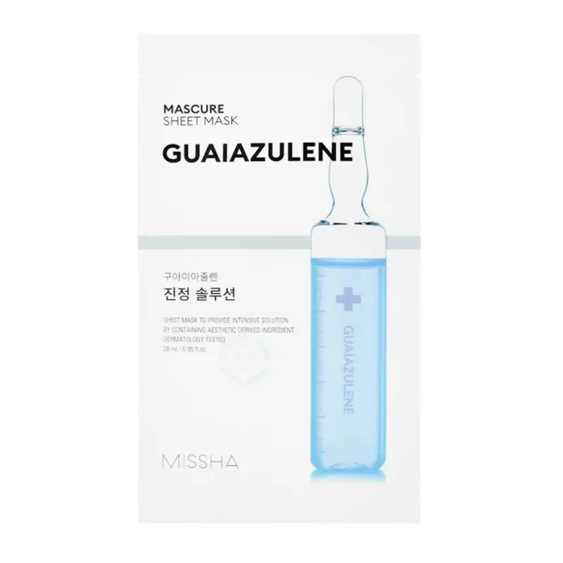 Missha Pleťová maska Mascure Calming Solution, 28 ml