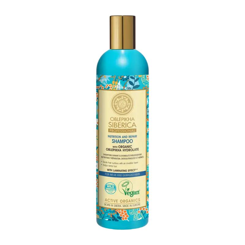 Natura Siberica Rakytníkový šampon pro poškozené vlasy, 400 ml ROSSMANN