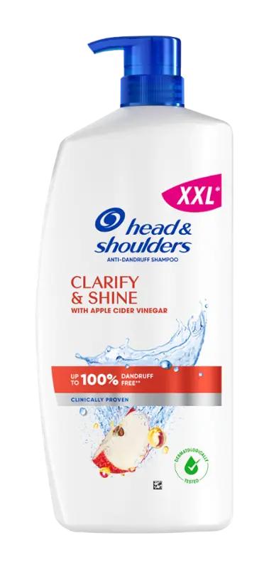 Head & Shoulders Šampon Clarify & Shine Apple vinegar, 800 ml ROSSMANN