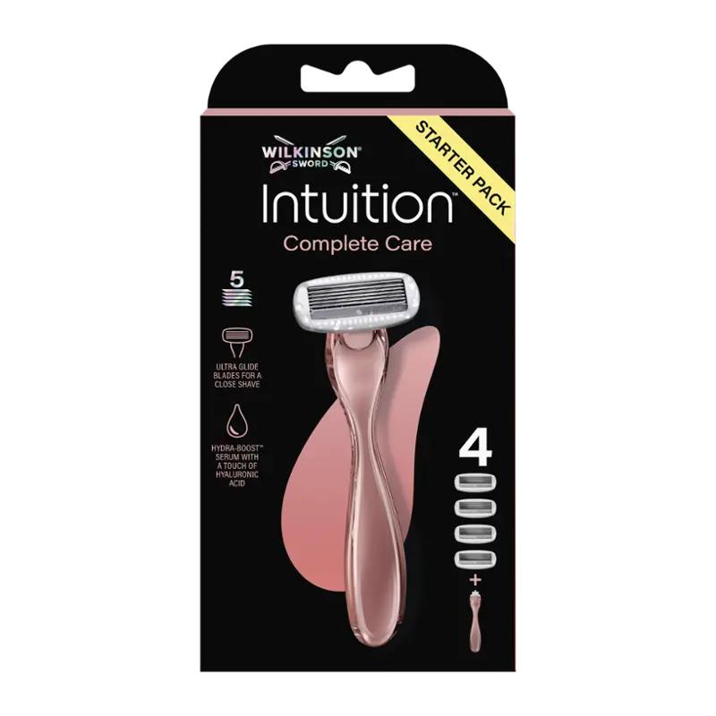 Wilkinson Dámský holicí strojek Intuition Complete Care + 4 náhradní hlavice, 1 ks ROSSMANN