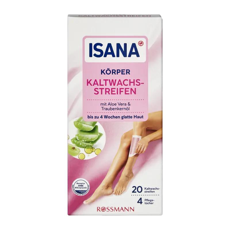 ISANA Voskové pásky na tělo, 20 ks ROSSMANN