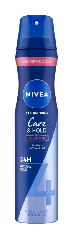 NIVEA Lak na vlasy Care & Hold, 250 ml ROSSMANN