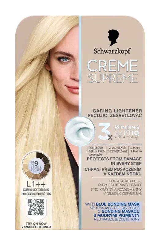 Schwarzkopf Pečující zesvětlovač vlasů Creme Supreme, 1 ks