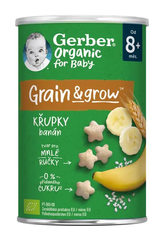Gerber Organic křupky banánové, 35 g ROSSMANN