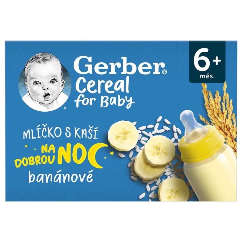 Gerber Mlíčko s kaší s banánovým pyré, 400 ml ROSSMANN