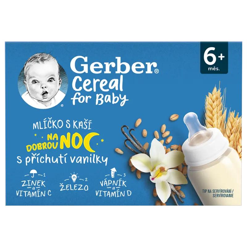 Gerber Mlíčko s kaší s vanilkovou příchutí, 400 ml ROSSMANN