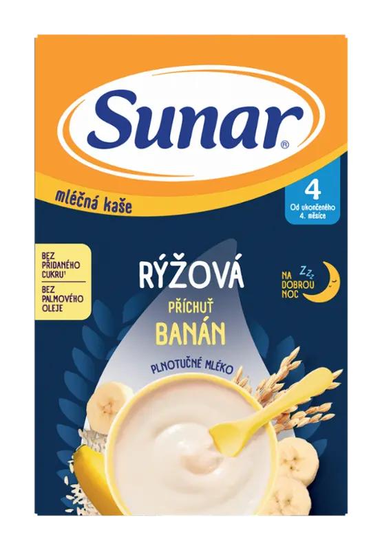 Sunar Mléčná krupicová kaše banánová, 210 g ROSSMANN
