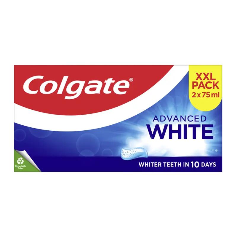 Colgate Zubní pasta Advanced White Original 2x75 ml, 150 ml ROSSMANN