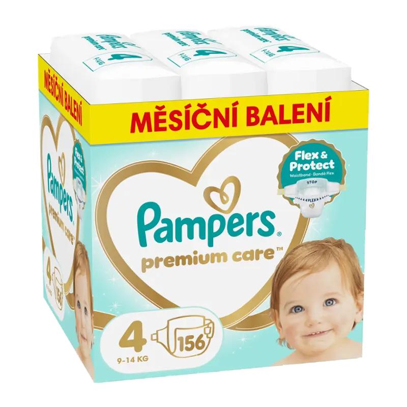 Pampers Pleny Premium Care, 9–14 kg, vel. 4, 156 ks ROSSMANN
