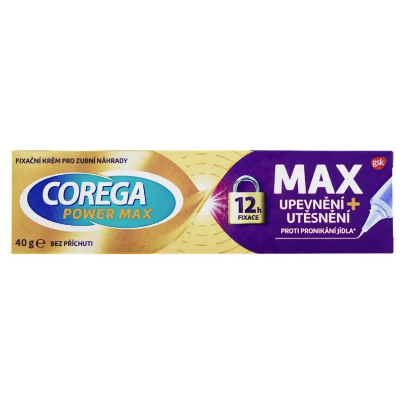 Corega Fixační krém bez příchuti Max Control, 40 g ROSSMANN