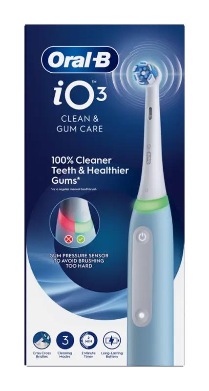 Oral-B Elektrický zubní kartáček Oral-B iO 3 Blue Design Braun, 1 ks ROSSMANN
