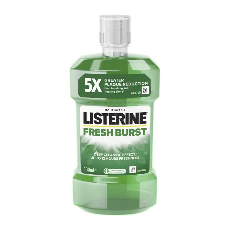 Listerine Ústní voda Fresh Burst, 500 ml