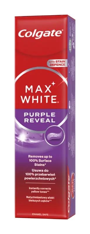 Colgate Bělicí zubní pasta Max White Purple Reveal, 75 ml ROSSMANN