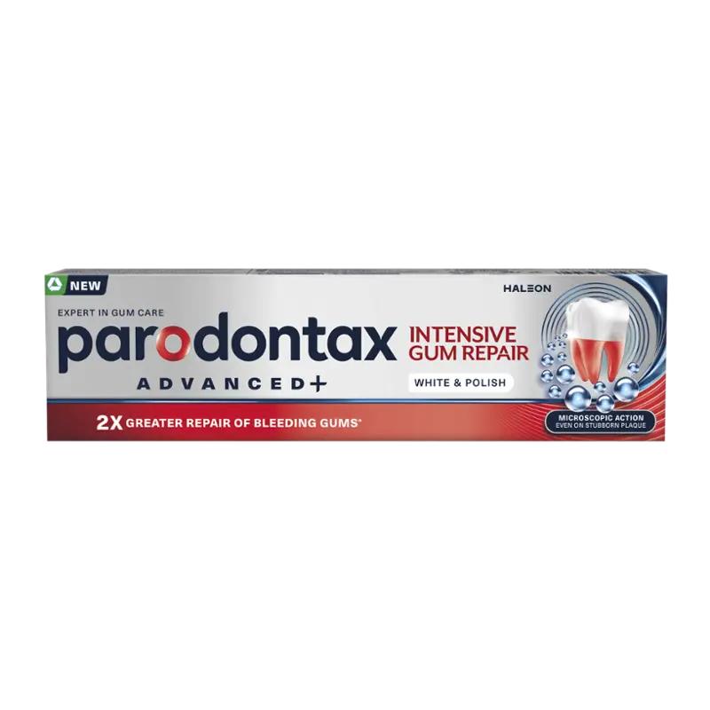 Parodontax Zubní pasta Advanced+ Intensive Gum Repair White & Polish, 75 ml ROSSMANN