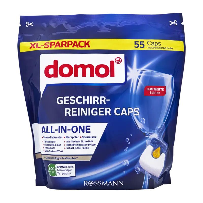 Domol Tablety do myčky All in One XL, 55 ks ROSSMANN