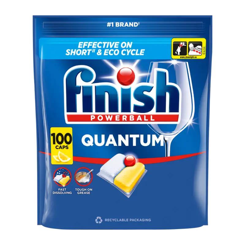 Finish Tablety do myčky Quantum Lemon, 100 ks