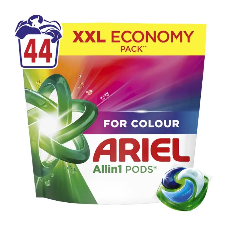 Ariel Kapsle na praní All-in-1 PODS Color, 44 pd