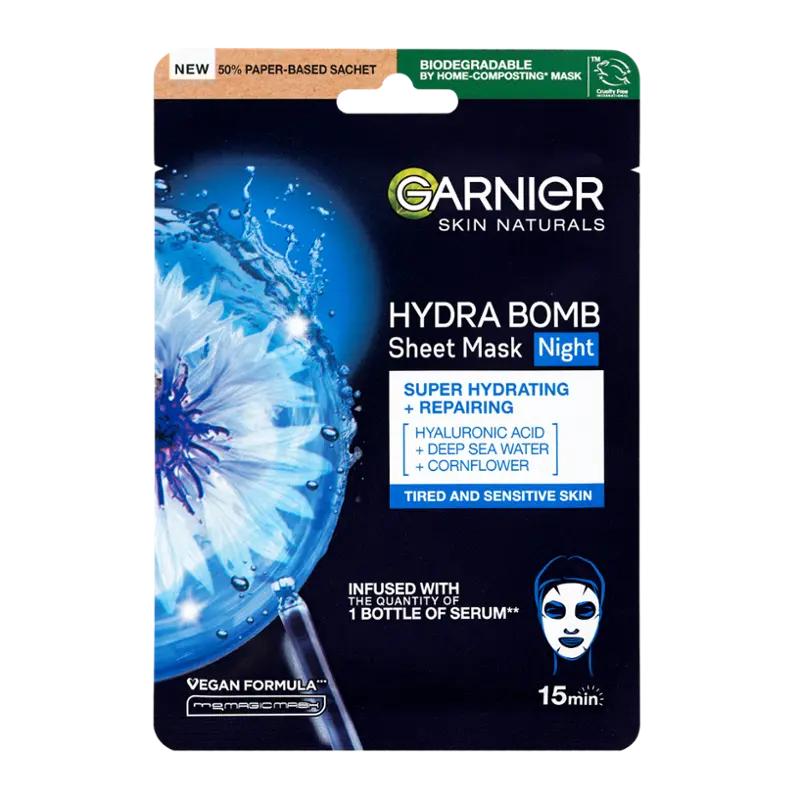 Garnier Hydratační textilní maska noční Moisture Bomb, 1 ks ROSSMANN