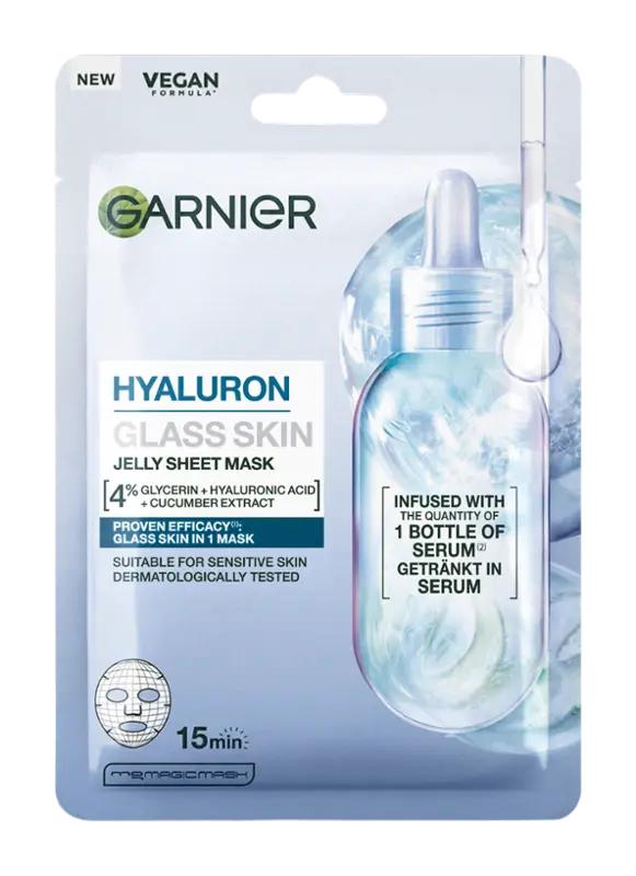 Garnier Hydratační pleťová maska Glass Skin, 1 ks