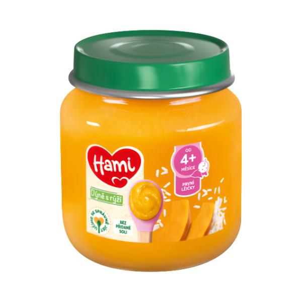 Hami Dýně s rýží - První lžička 4m+ Košík.cz