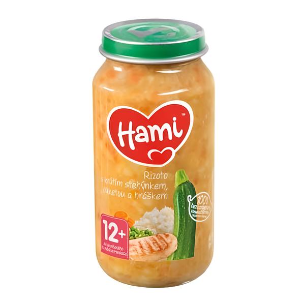 Hami Rizoto s krůtím stehýnkem, cuketou a hráškem 12m+ Košík.cz