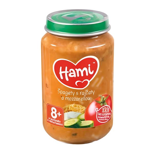 Hami Špagety s rajčaty a mozzarelou 8m+ Košík.cz