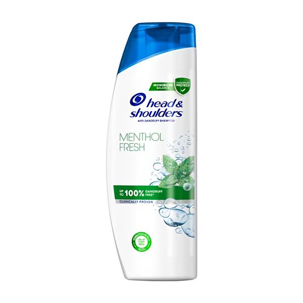 Head & Shoulders Menthol šampon proti lupům osvěžující pocit pro normální vlasy Košík.cz