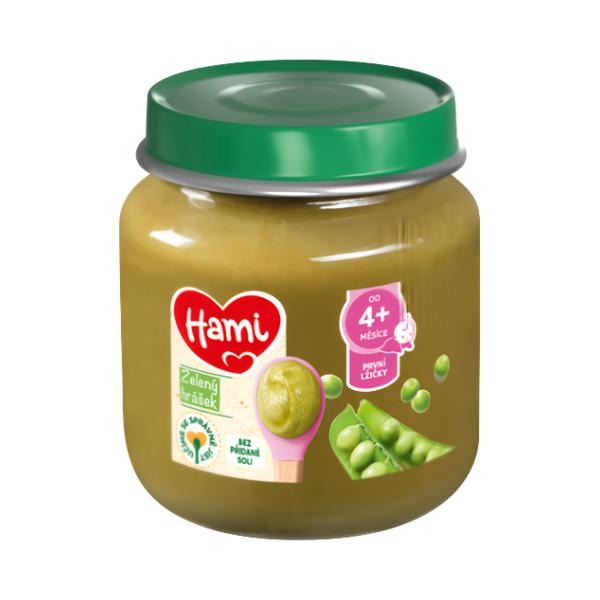 Hami Zelený hrášek - První lžička 4m+ Košík.cz