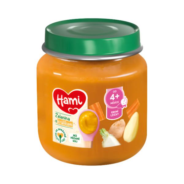 Hami Zelenina s králičím masem - První lžička 4m+