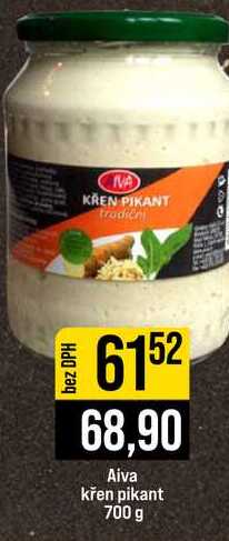 Aiva křen pikant 700 g 