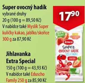 Super ovocný hadík, 20 g