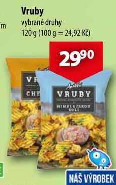 Vruby, 120 g