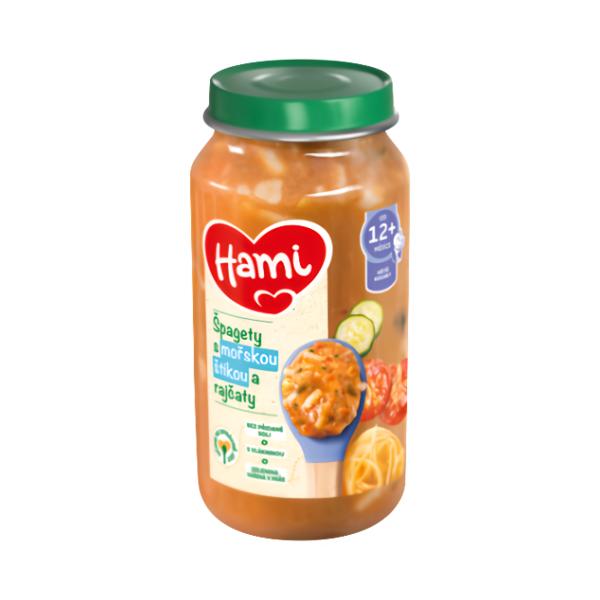 Hami Špagety s mořskou štikou, rajčaty a cuketou Košík.cz