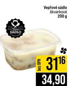 Vepřové sádlo škvarkové 200 g