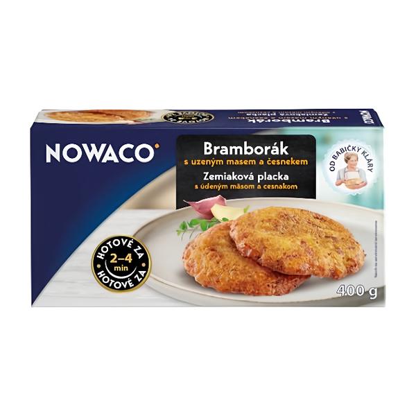 Nowaco Bramborák s uzeninou a česnekem