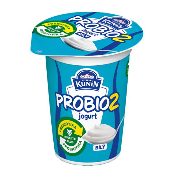 Mlékárna Kunín PROBIO2 bílý