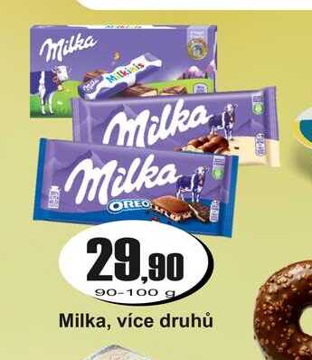 Milka 90-100 g