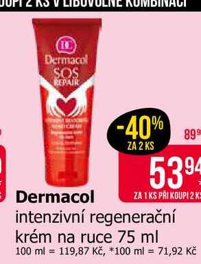 Dermacol intenzivní regenerační krém na ruce 75 ml Teta drogerie