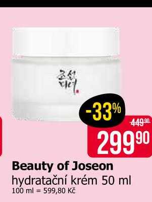Beauty of Joseon hydratační krém 50 ml Teta drogerie
