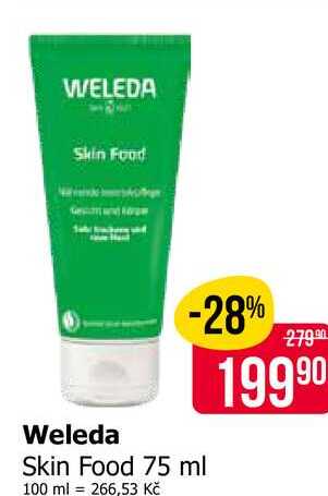 Weleda Skin Food 75 ml Teta drogerie