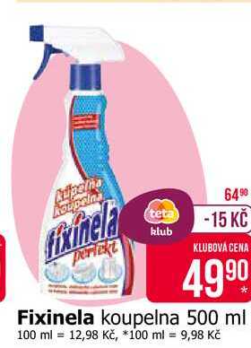 Fixinela koupelna 500 ml 