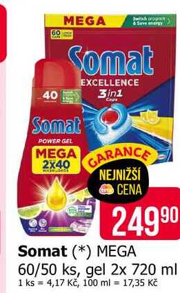 Somat gel 2x 720 ml Teta drogerie