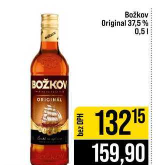 Božkov Original 37,5% 0,5l
