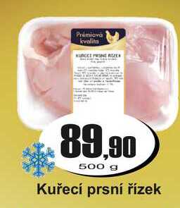 Kuřecí prsní řízek 500 g