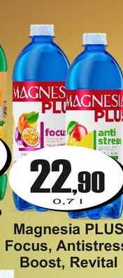 Magnesia PLUS Focus, Antistress Boost, Revital